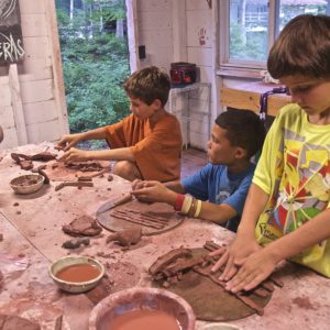 Arts and Crafts Activity in Summer Camp
