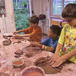 Arts and Crafts Activity in Summer Camp