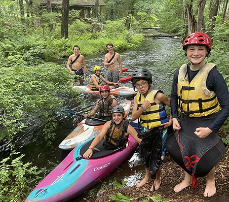 river exploration and nature study
