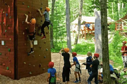 outdoor adventure for campers