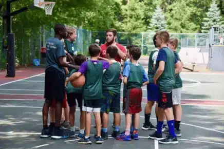 Basketball Coaching At Camp Shohola For Boys
