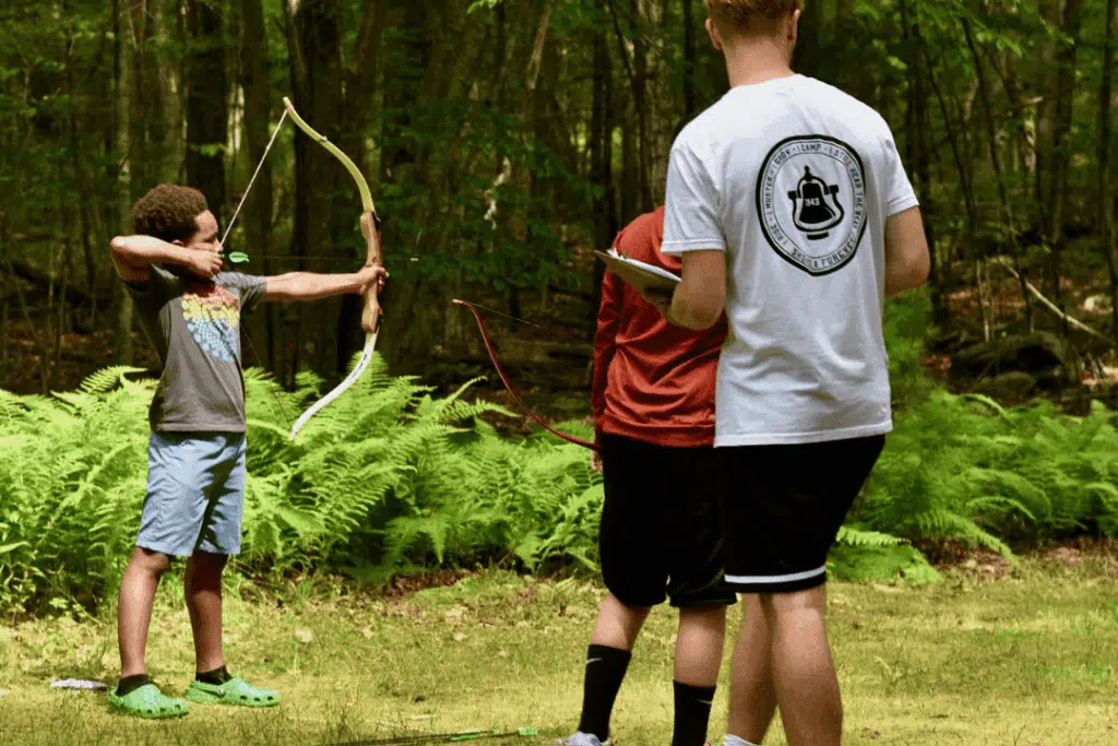 coaching approach used during outdoor archery activity
